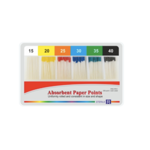 President Dental Paper Point Kanal Kurutma Kağıdı Açısız