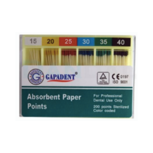 Gapadent Paper Point Kanal Kurutma Kağıdı Açısız