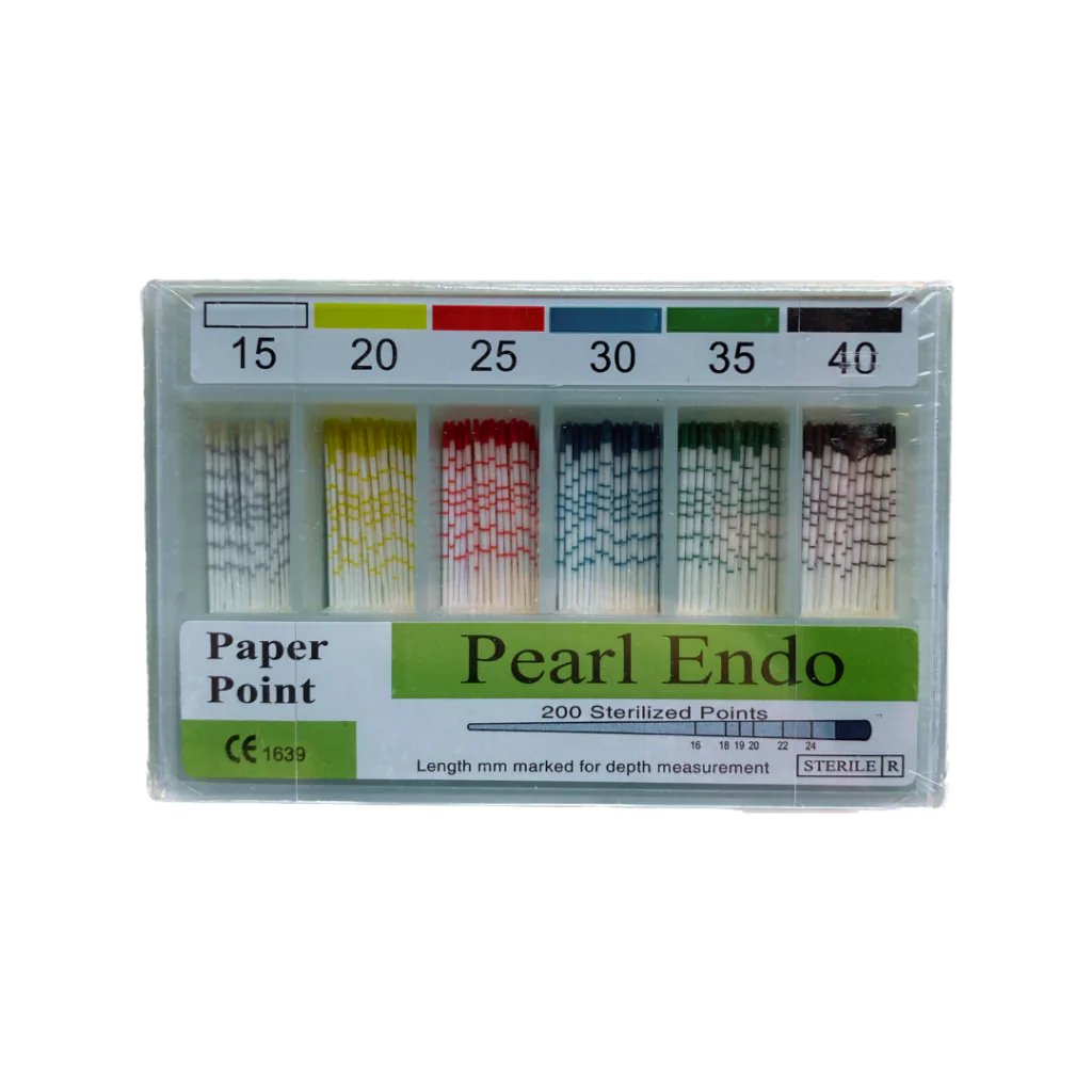 Pearl Endo Paper Points Kanal Kurutma Kağıdı Açılı/Açısız